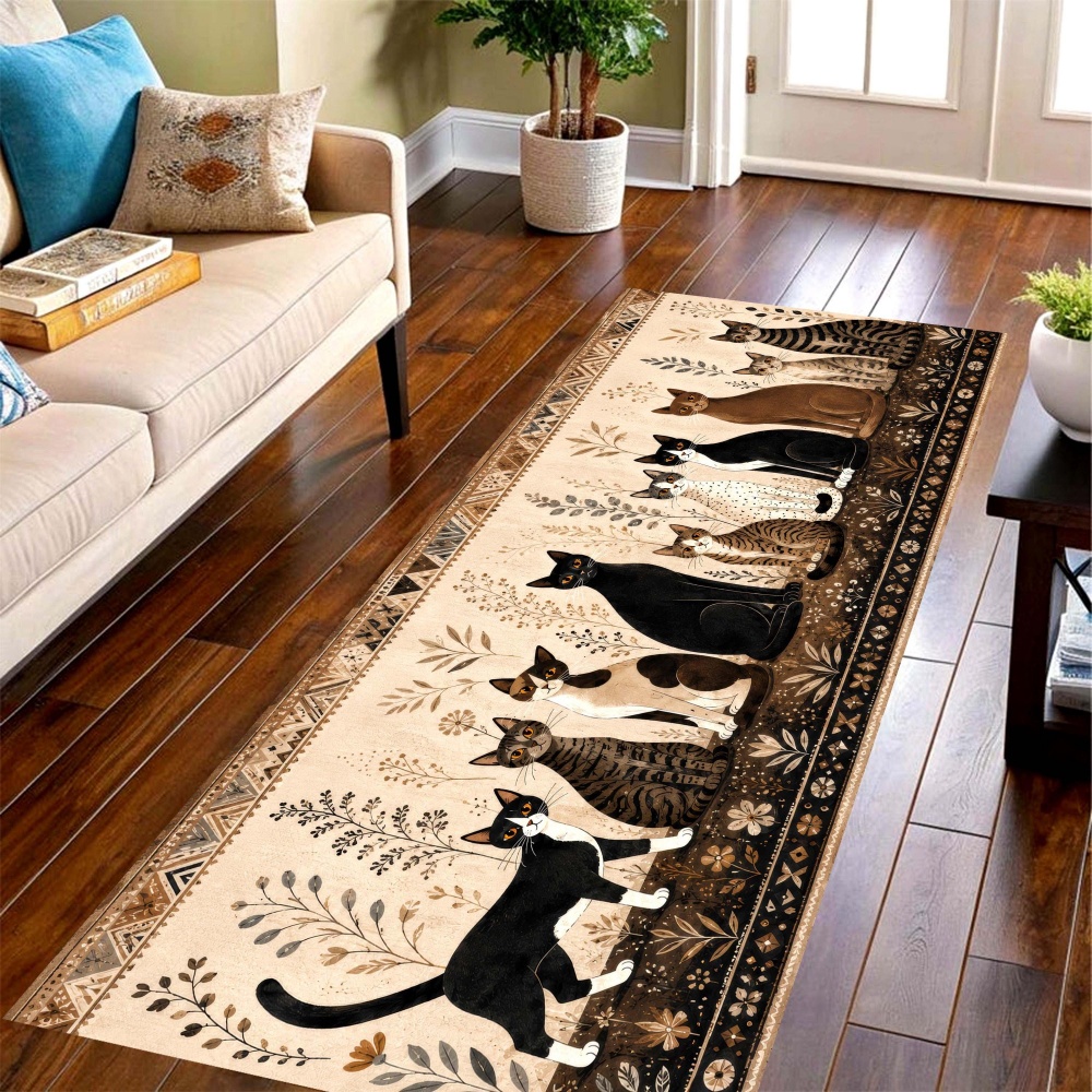 Alfombra vintage con estampado - Commercial Printing House reseña y precio