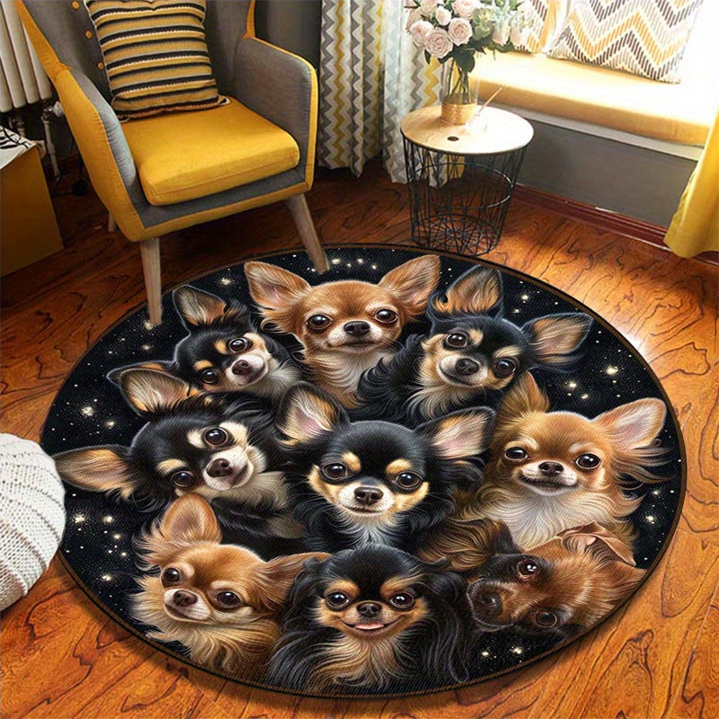 Alfombra Redonda con Estampado - Commercial Printing House reseña y precio