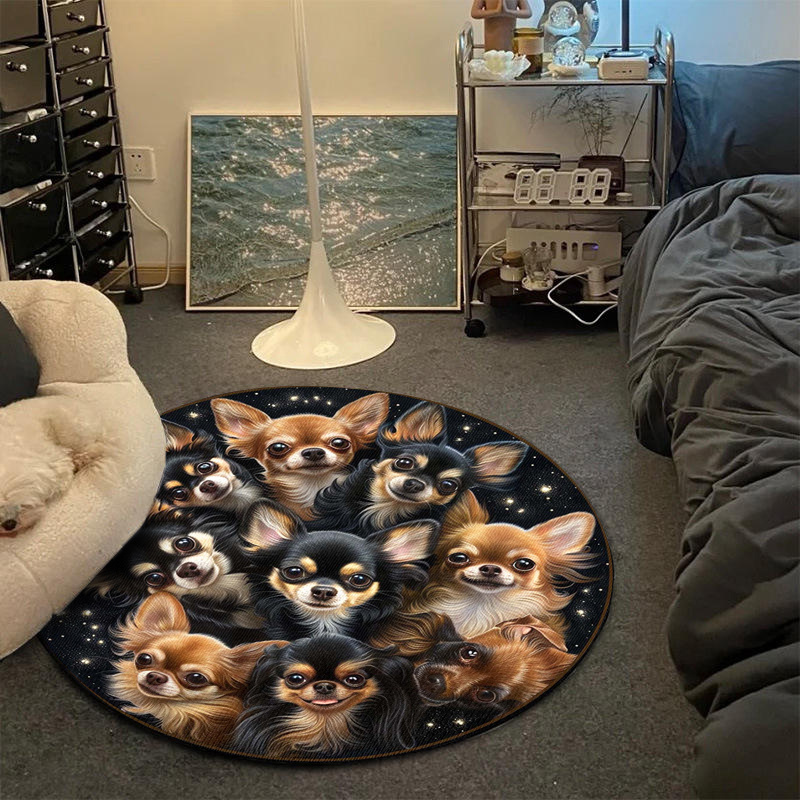 Alfombra Redonda con Estampado - Commercial Printing House reseña y precio