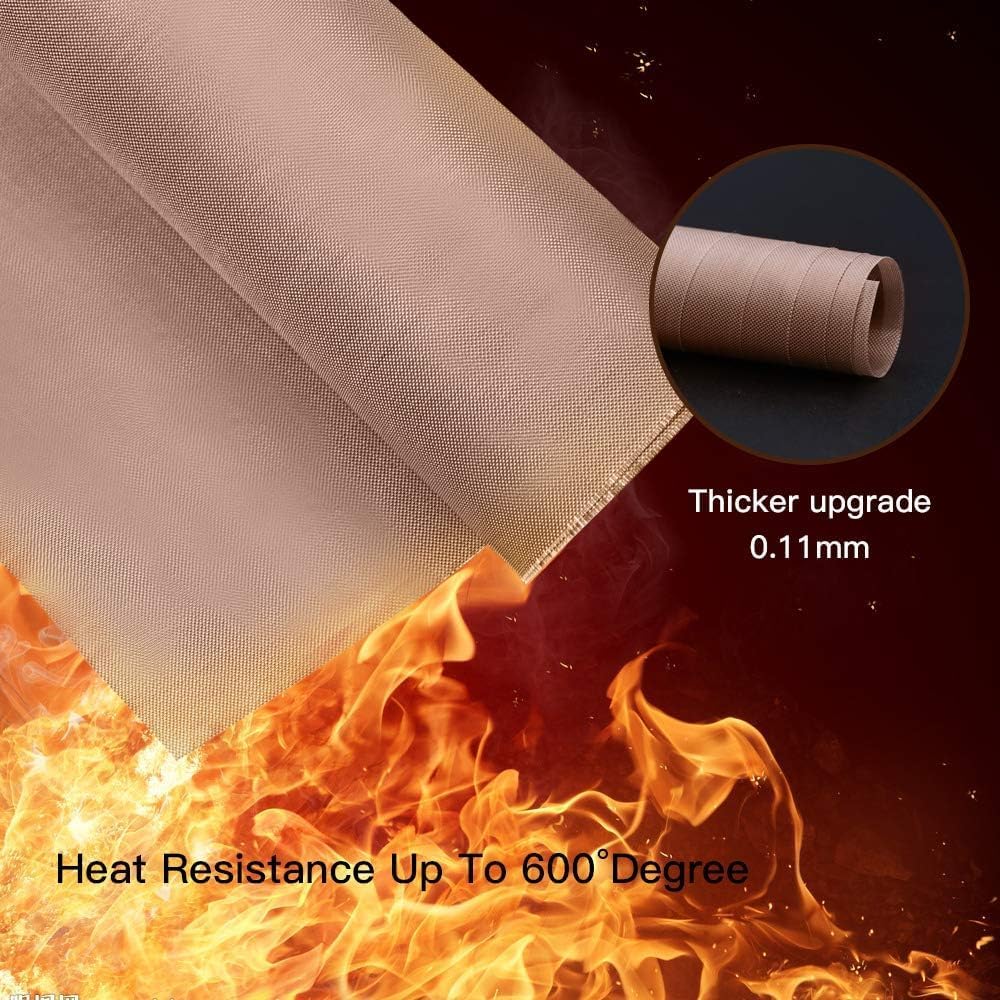 La película de politetrafluoro - Heat Press Teflon Sheet reseña y precio