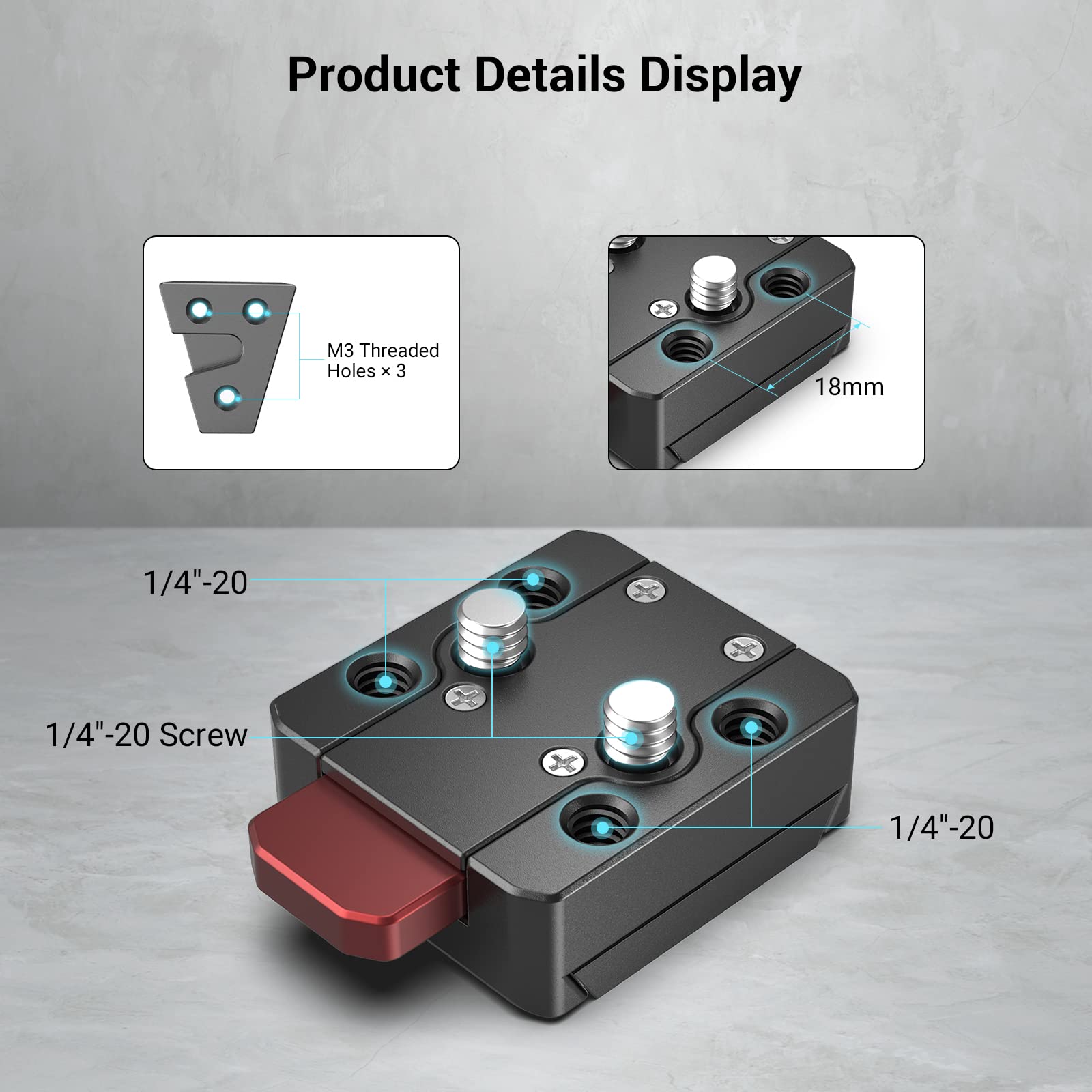 Kit de montaje SmallRig Mini V - Ctp Plate Making reseña y precio