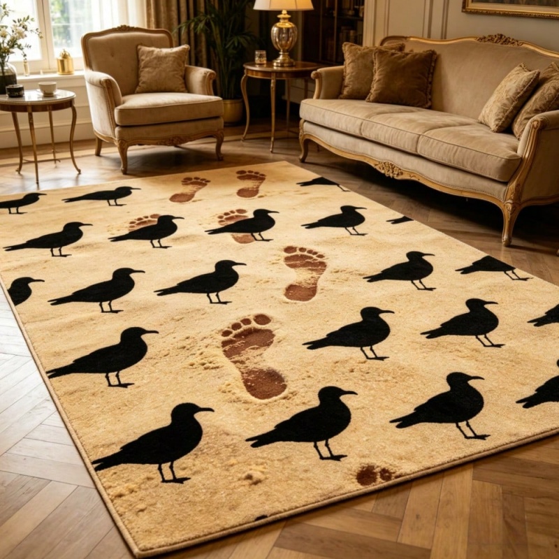 Alfombra Grande con Estampado  - Commercial Printing House reseña y precio
