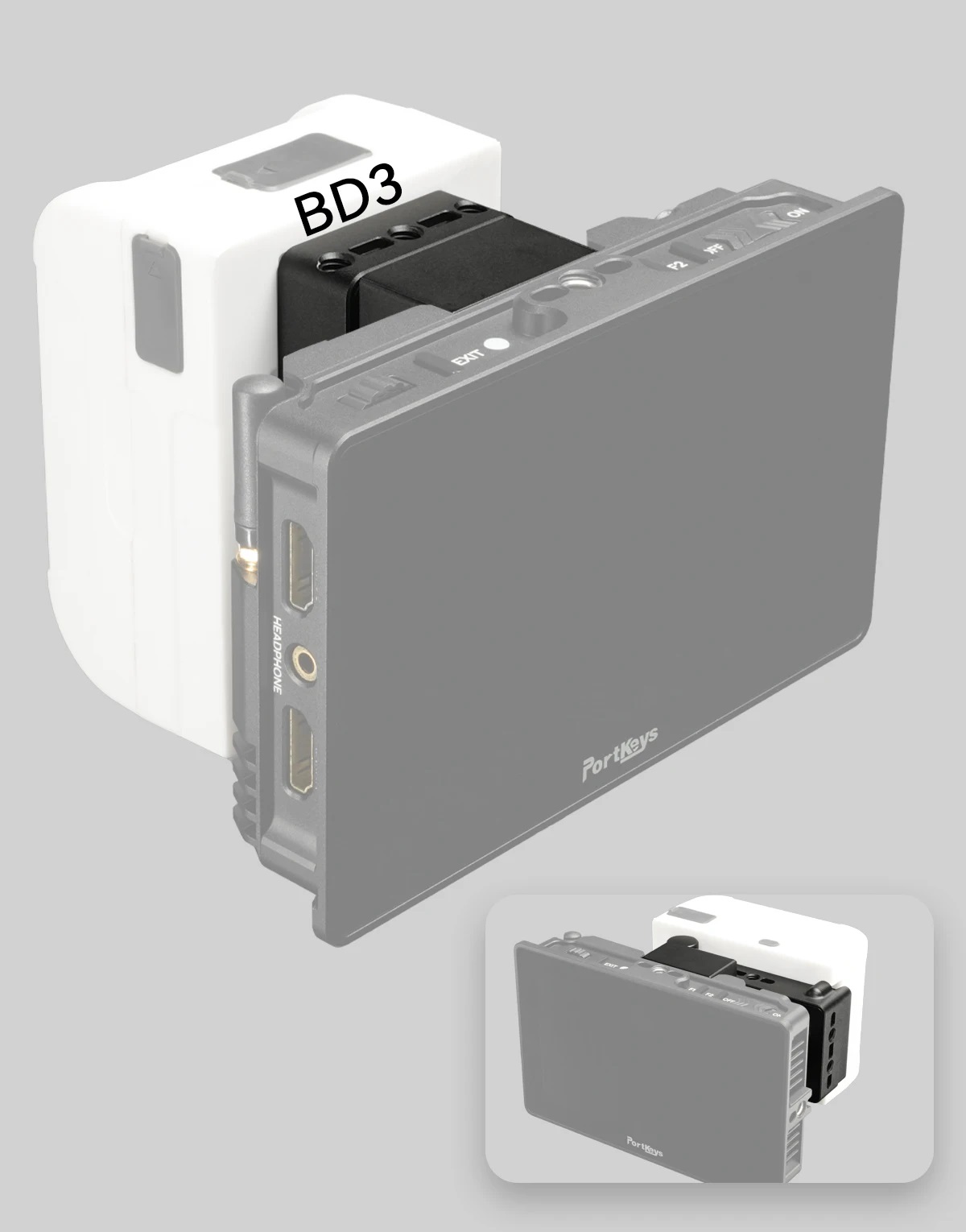PORTKEYS BD3 BD4 Adaptador de  - Ctp Plate Making reseña y precio