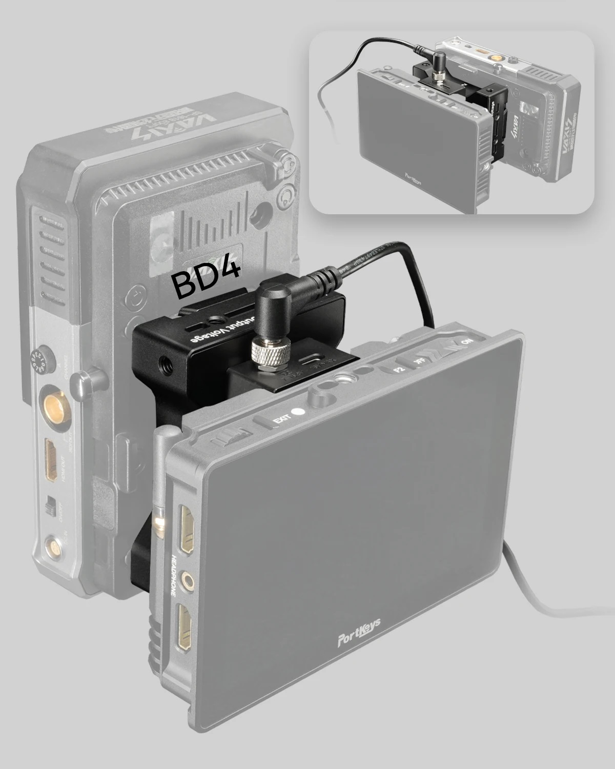 PORTKEYS BD3 BD4 Adaptador de  - Ctp Plate Making reseña y precio